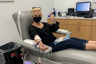 Blood donation activities (Sysmex America）