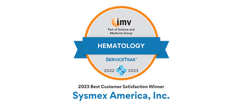 2023 Best Customer Satisfaction Winner: Sysmex America, Inc.