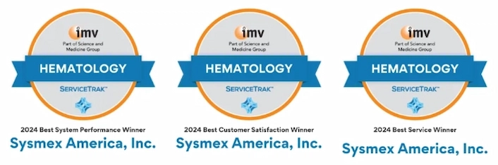 2024 Best Customer Satisfaction Winner: Sysmex America, Inc.