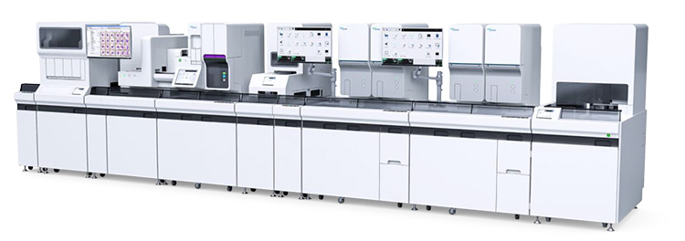 Sample transportation system modules for the automated hematology analyzer