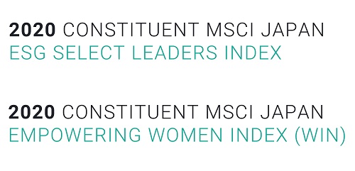 MSCI Japan ESG Select Leaders Index　MSCI Japan Empowering Women Index (WIN)