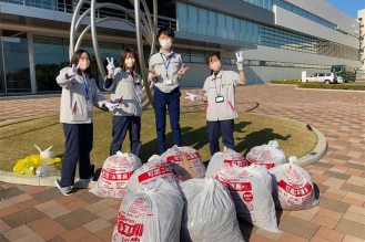 Clean-up activities (Japan)