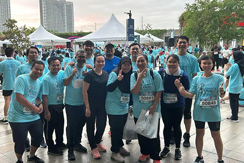 Participation in Charity Run (Malaysia)