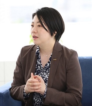 Arisa Matsui from the Human Resource Development Department