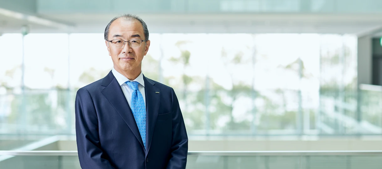 シスメックス株式会社 代表取締役社長 松井石根の顔写真