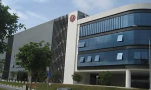シンガポール試薬工場が入居する建物