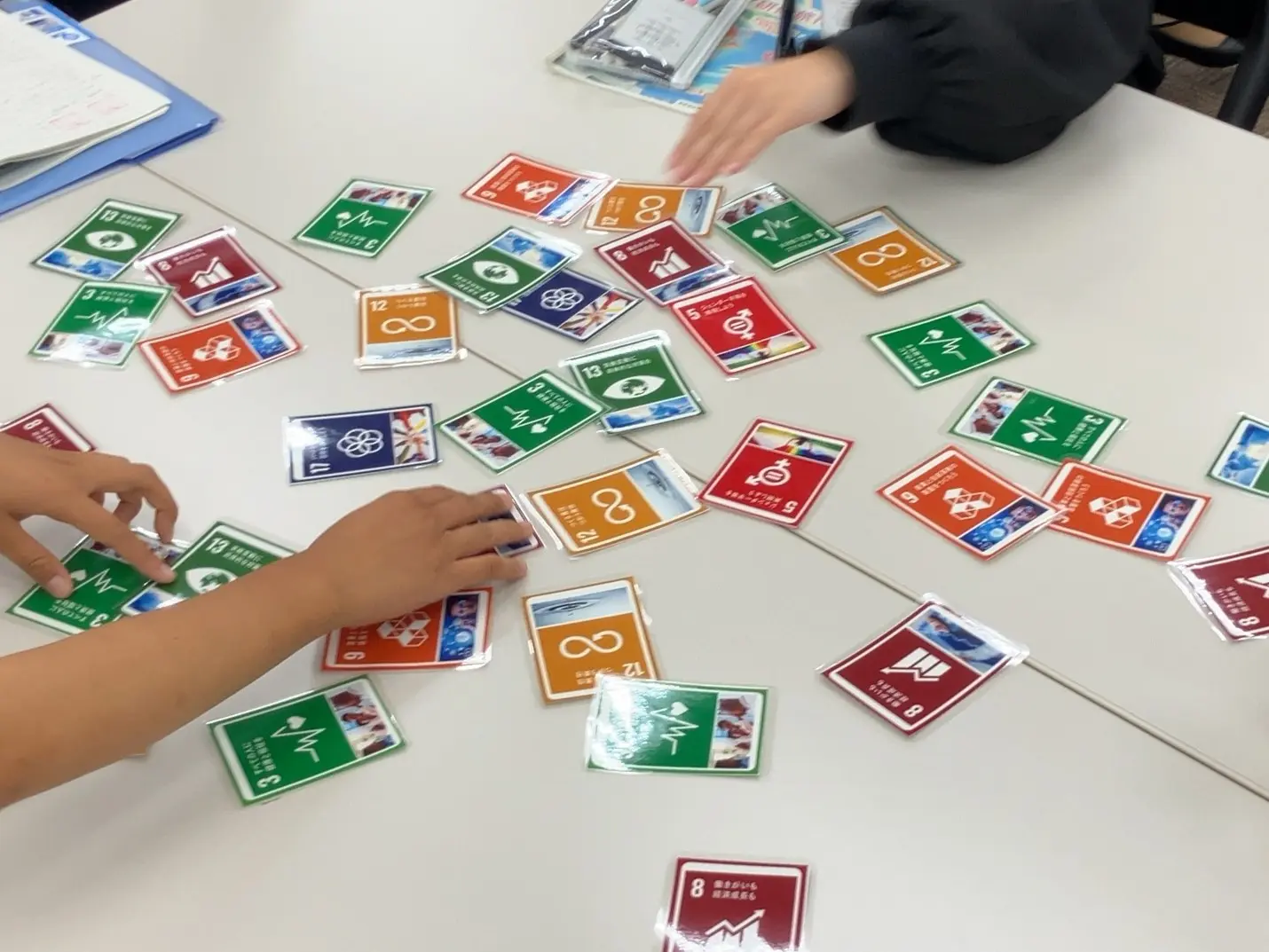 KOBE SDGs 探究プログラムのワークショップの様子