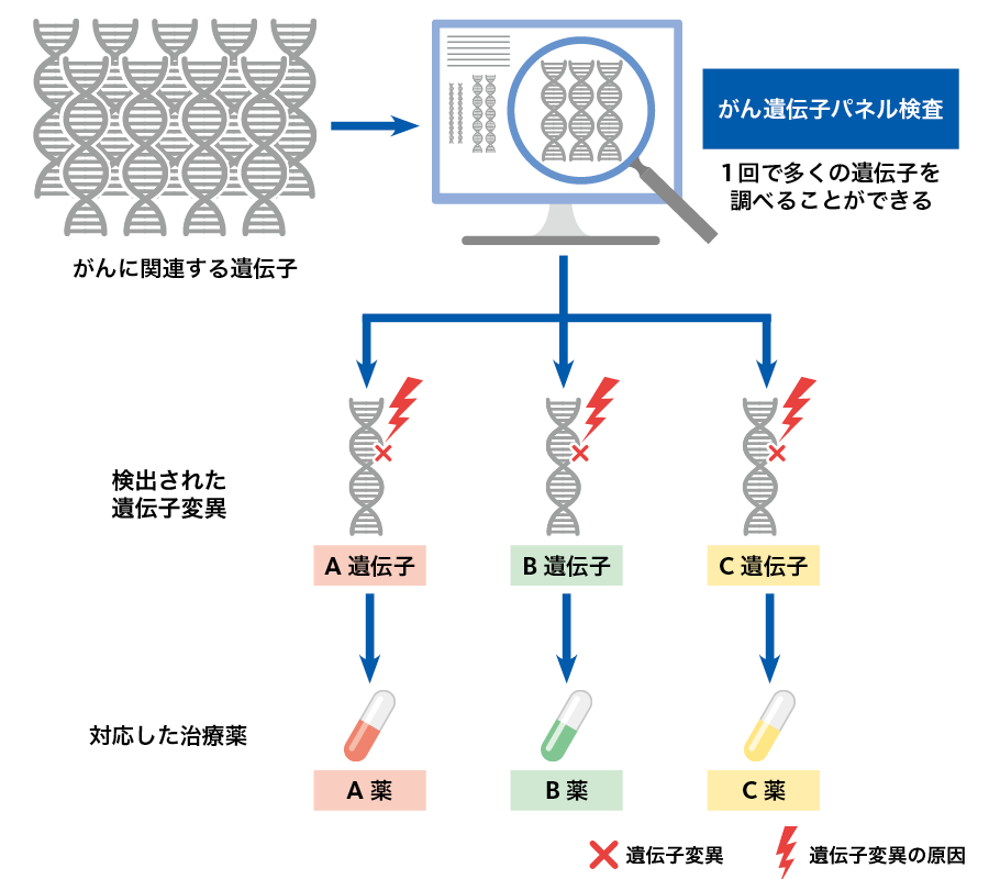 がん遺伝子パネル検査とは