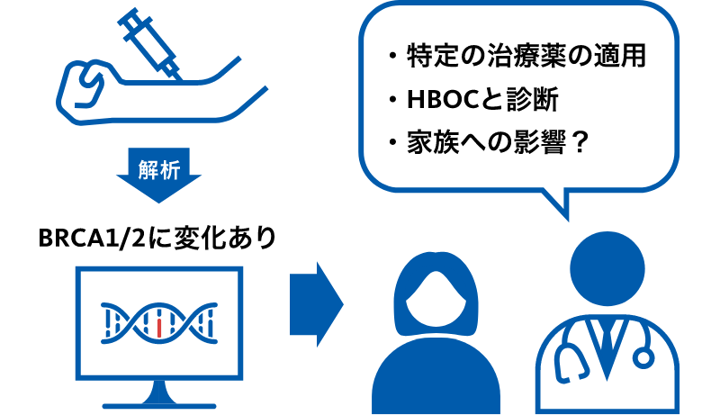 検査例：BRCA1/2遺伝子検査