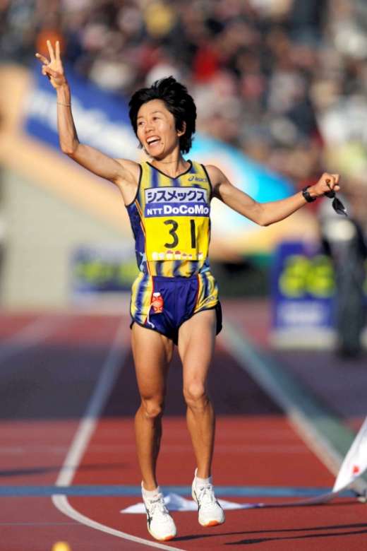 2007年東京国際女子マラソン大会 野口 みずき